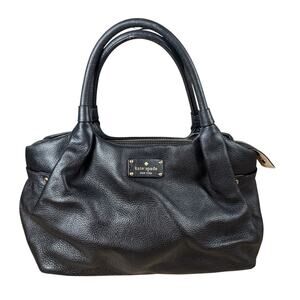 Kate Spade Berkshire Road Stevie Shoulder Bag | Color Black | Pebbled Leather